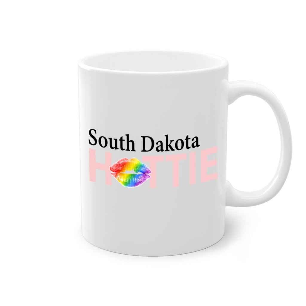 South Dakota Hottie with rainbow lips 41#- Hottie Collection-Mug / Coffee Cup