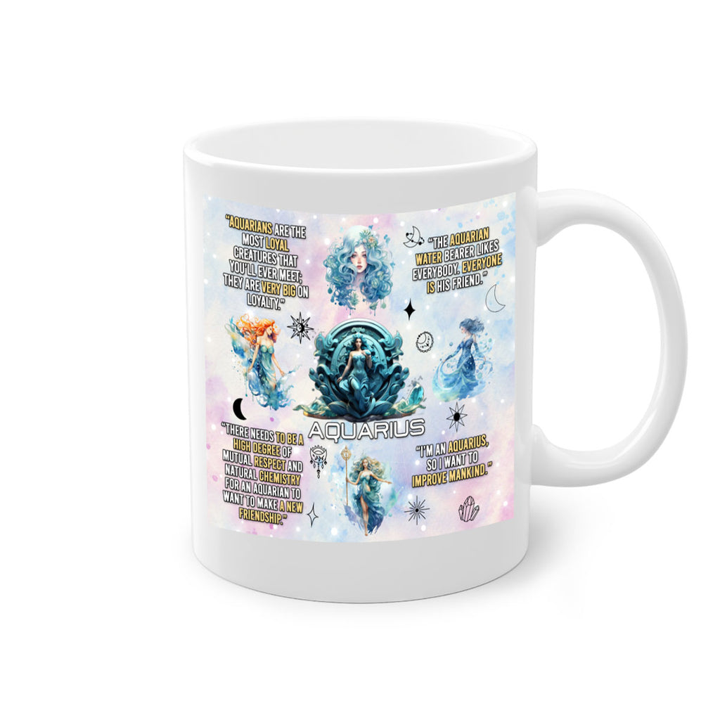 StraightAquarius 468#- zodiac-Mug / Coffee Cup