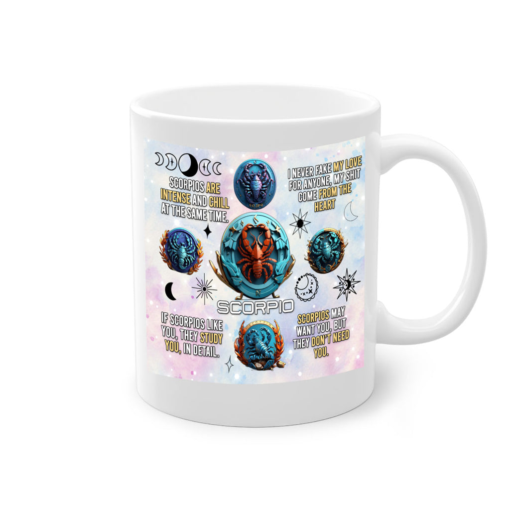 Straightscorpio 477#- zodiac-Mug / Coffee Cup