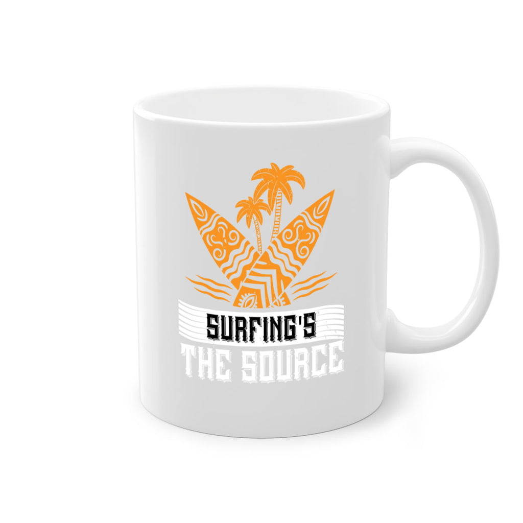 Surfings the source 411#- surfing-Mug / Coffee Cup