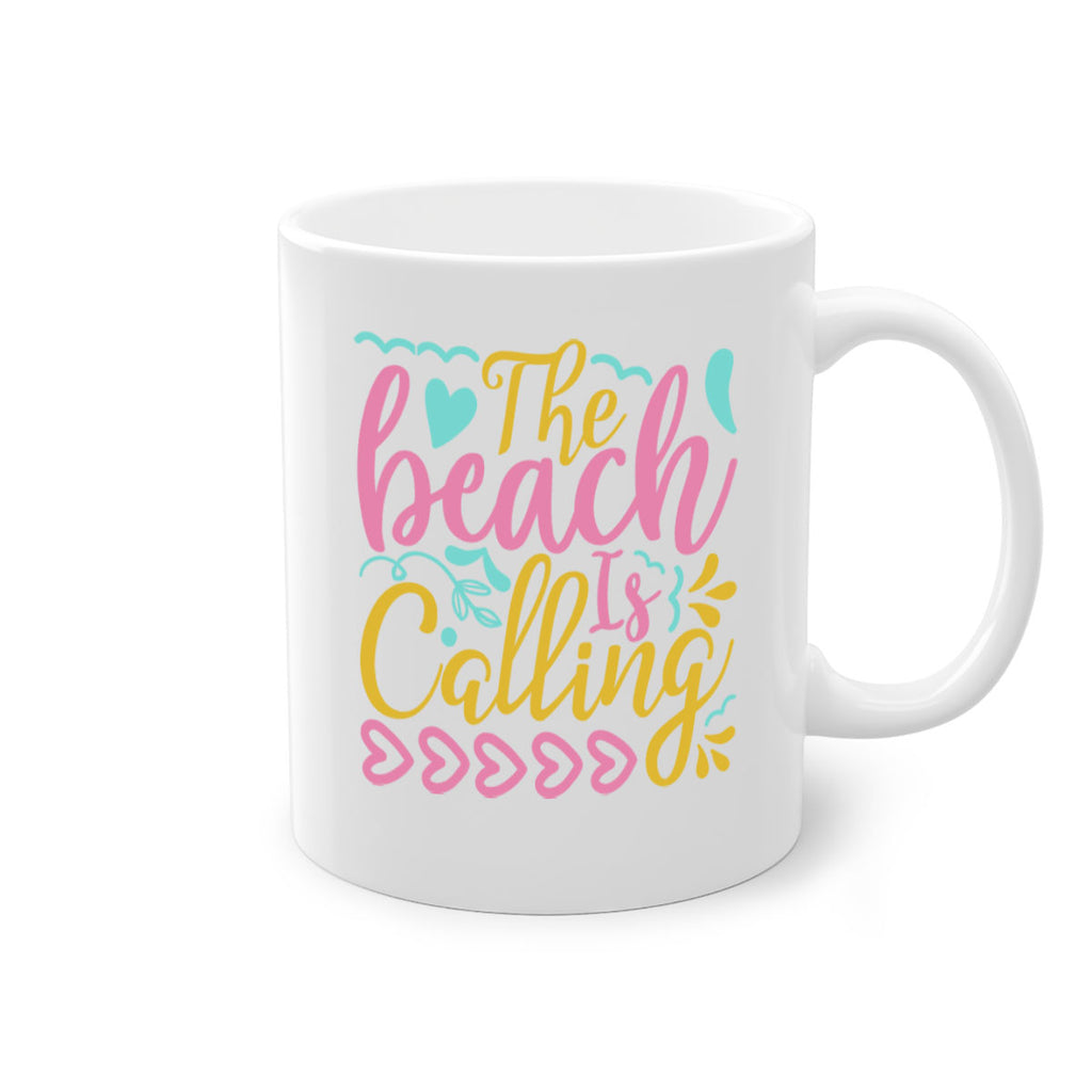The beach is calling Style 1#- Summer-Mug / Coffee Cup