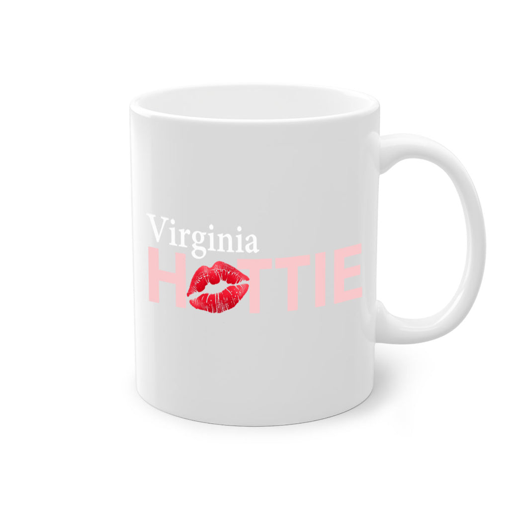 Virginia Hottie With Red Lips 100#- Hottie Collection-Mug / Coffee Cup