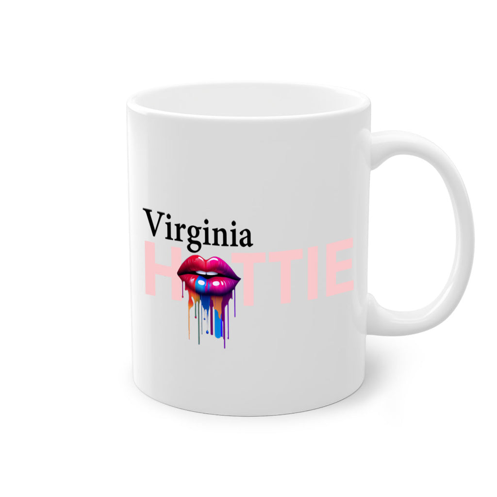 Virginia Hottie with dripping lips 46#- Hottie Collection-Mug / Coffee Cup