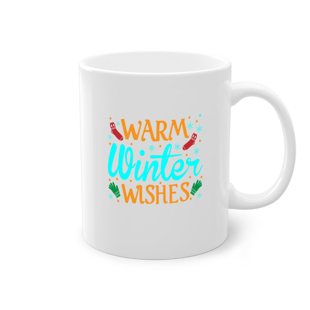Warm Winter Wishes 465#- winter-Mug / Coffee Cup