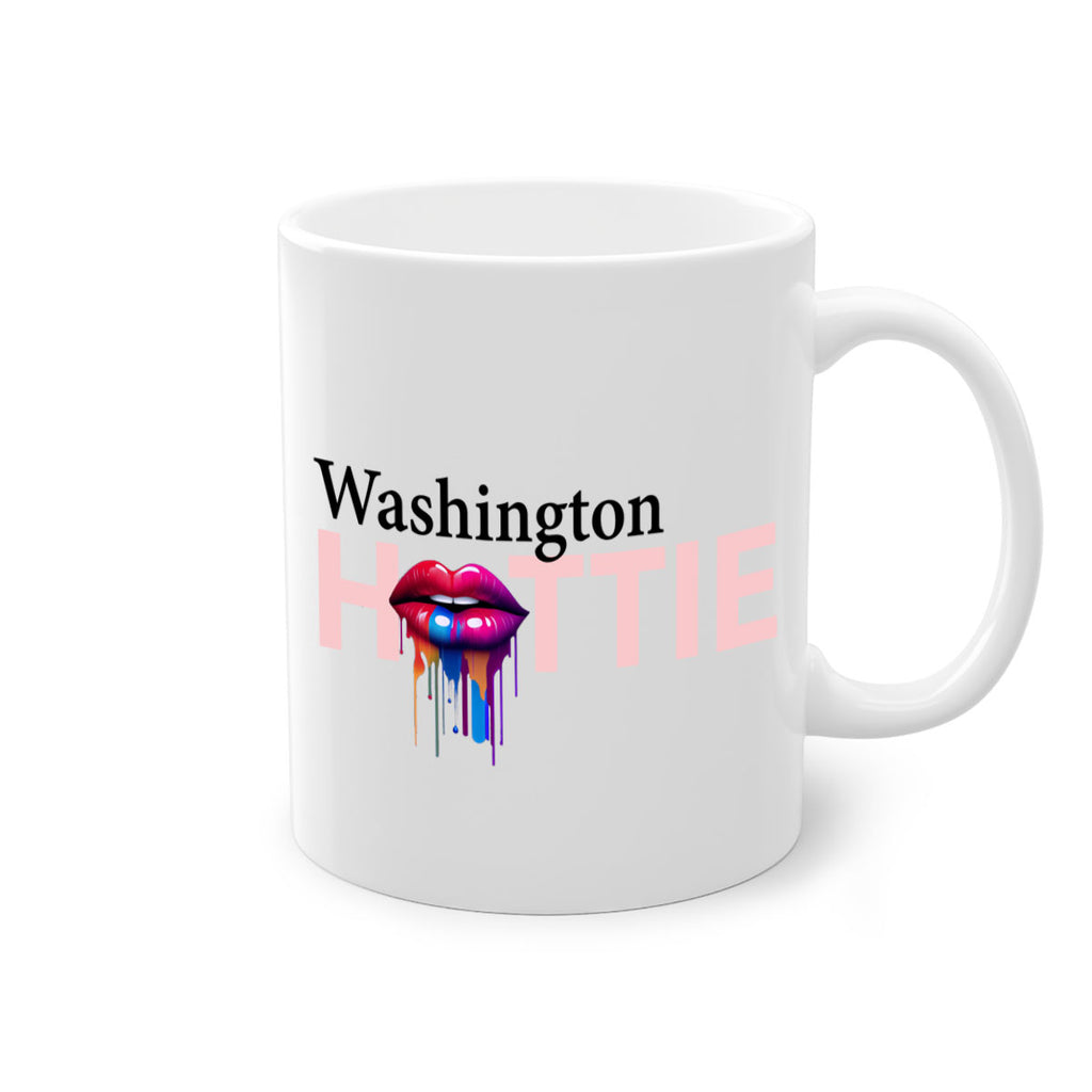 Washington Hottie with dripping lips 47#- Hottie Collection-Mug / Coffee Cup