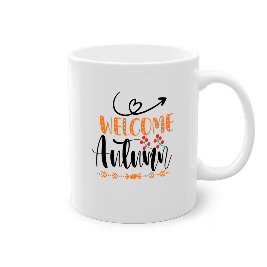 Welcome Autumn 628#- fall-Mug / Coffee Cup