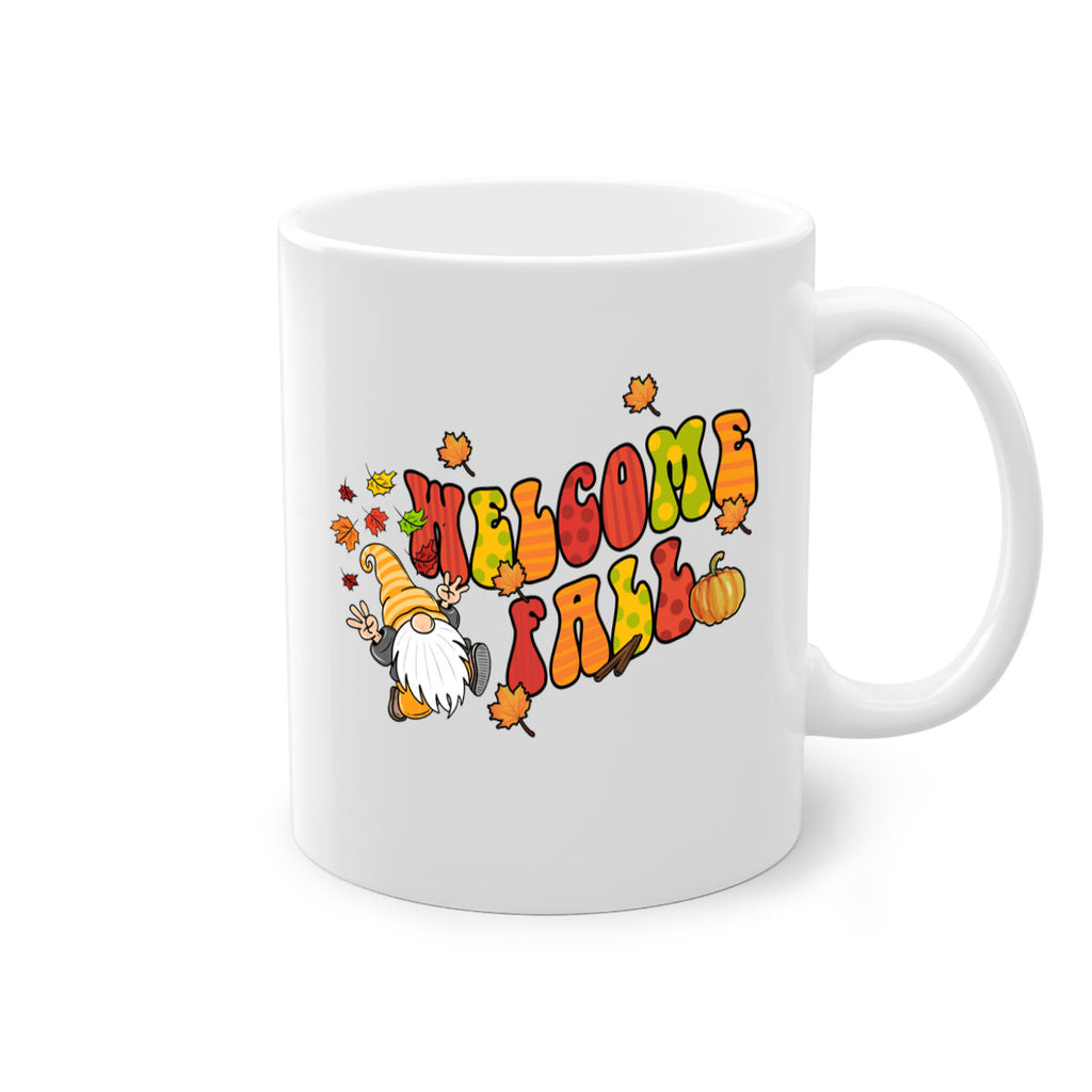 WelcomeFallGnome 637#- fall-Mug / Coffee Cup
