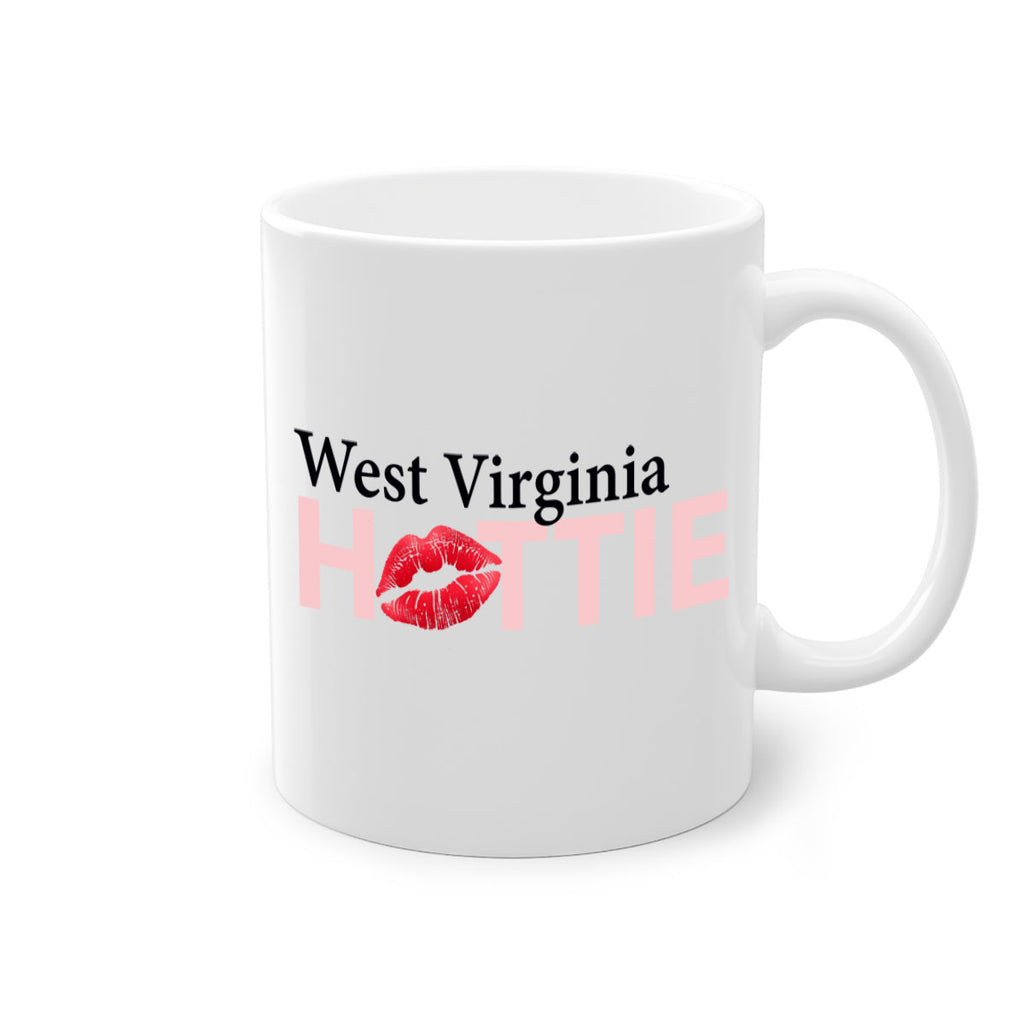 West Virginia Hottie With Red Lips 48#- Hottie Collection-Mug / Coffee Cup