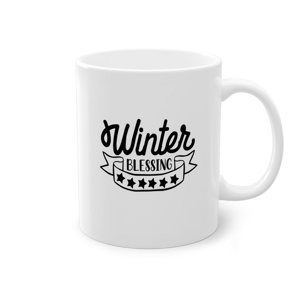 Winter Blessing 485#- winter-Mug / Coffee Cup