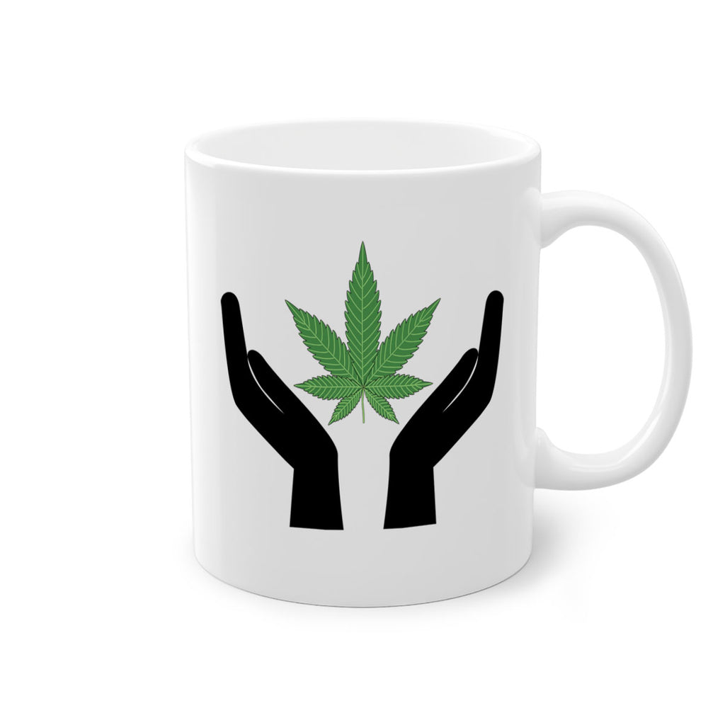 cannabis hands 44#- marijuana-Mug / Coffee Cup