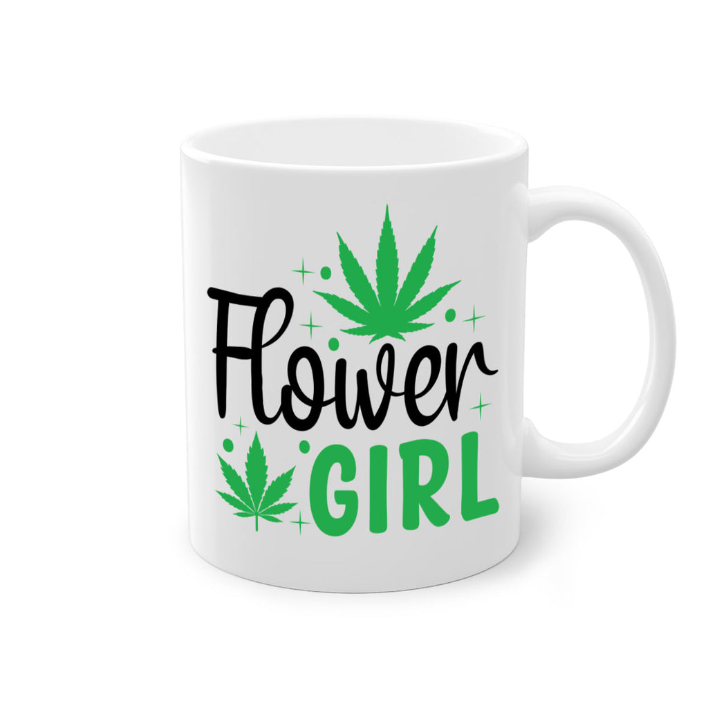 flower girl 83#- marijuana-Mug / Coffee Cup