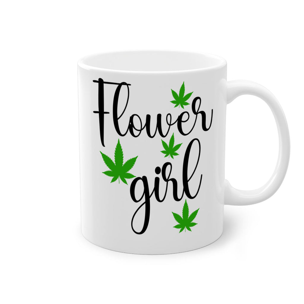 flower girl cannabis 84#- marijuana-Mug / Coffee Cup