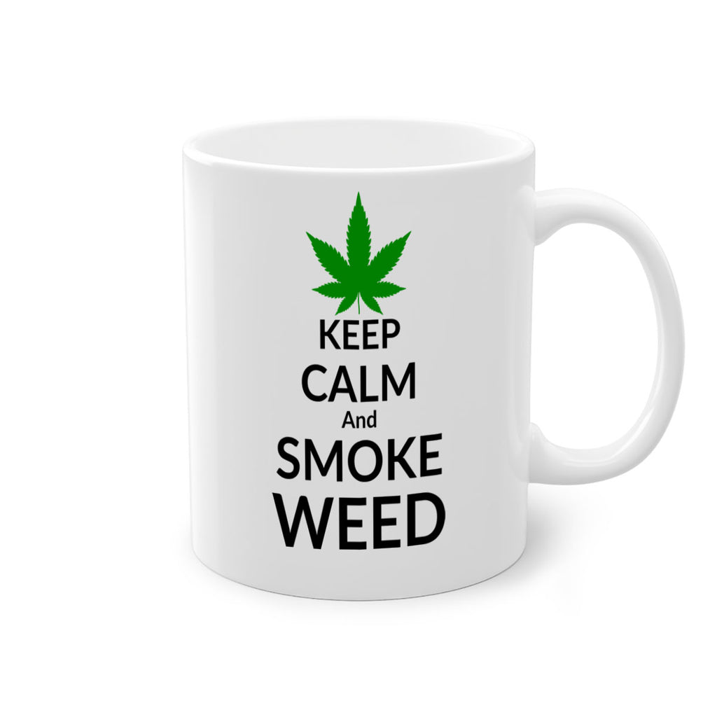 keep calm and smoke weed 173#- marijuana-Mug / Coffee Cup