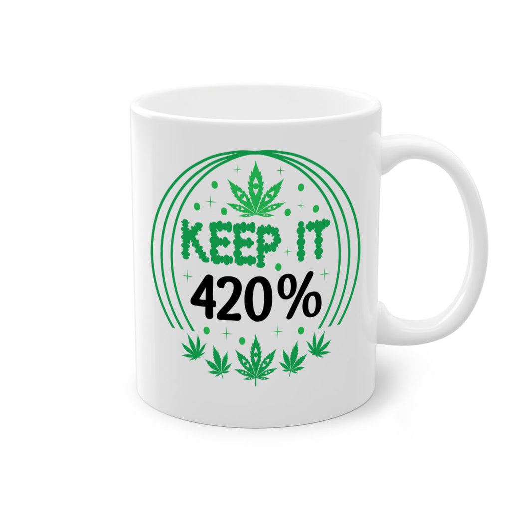 keep it four twenty percent 175#- marijuana-Mug / Coffee Cup
