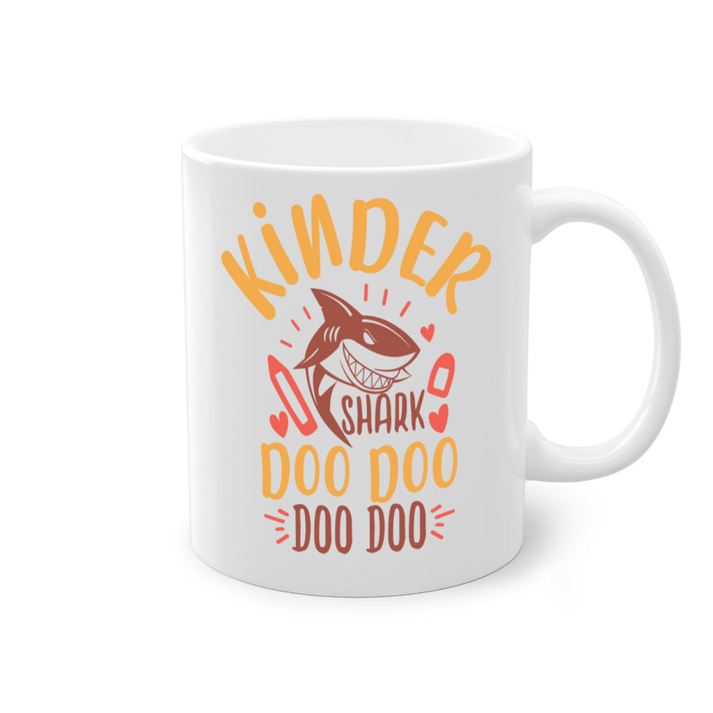 kinder shark doo doo 15#- preK-Mug / Coffee Cup