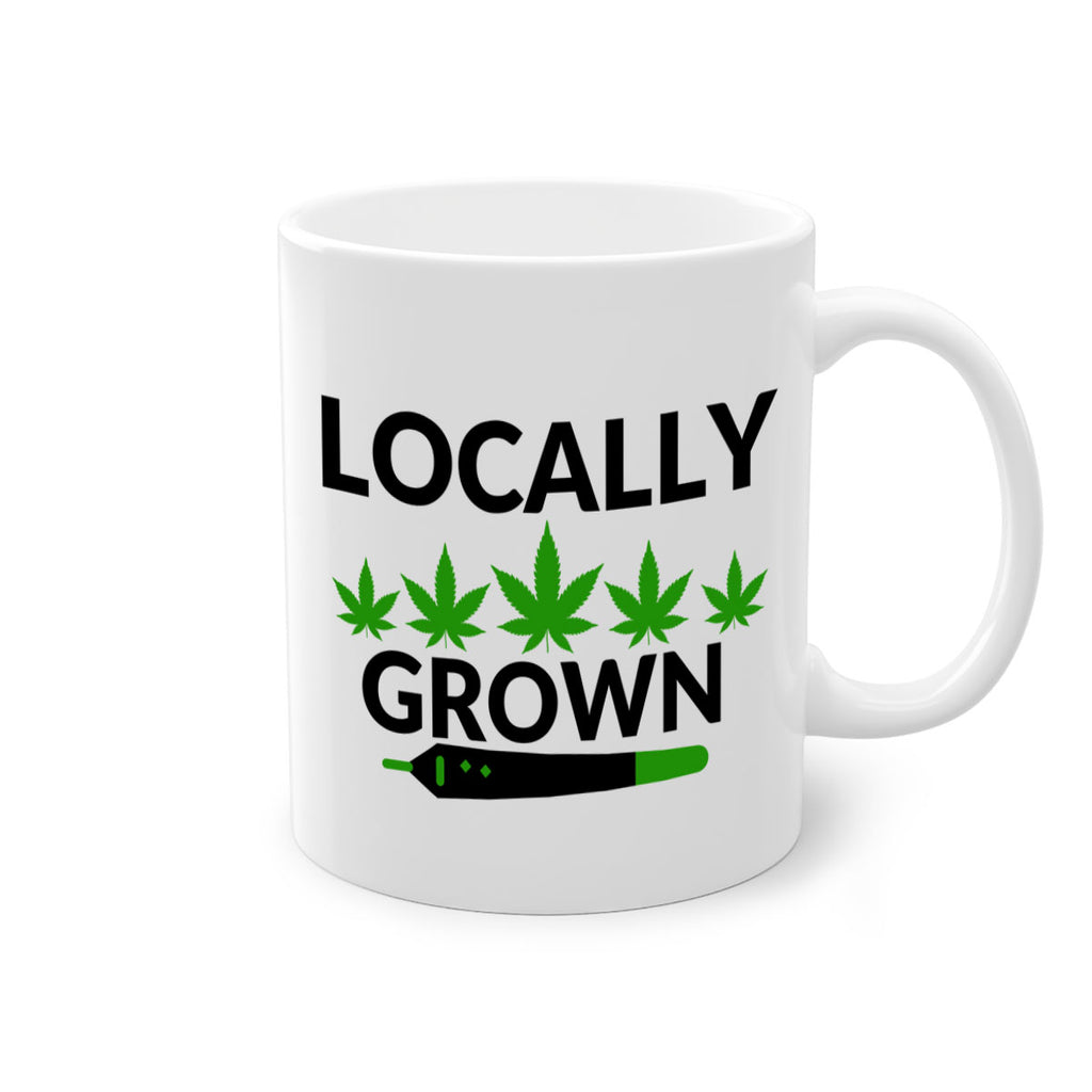 locally grown weed 185#- marijuana-Mug / Coffee Cup