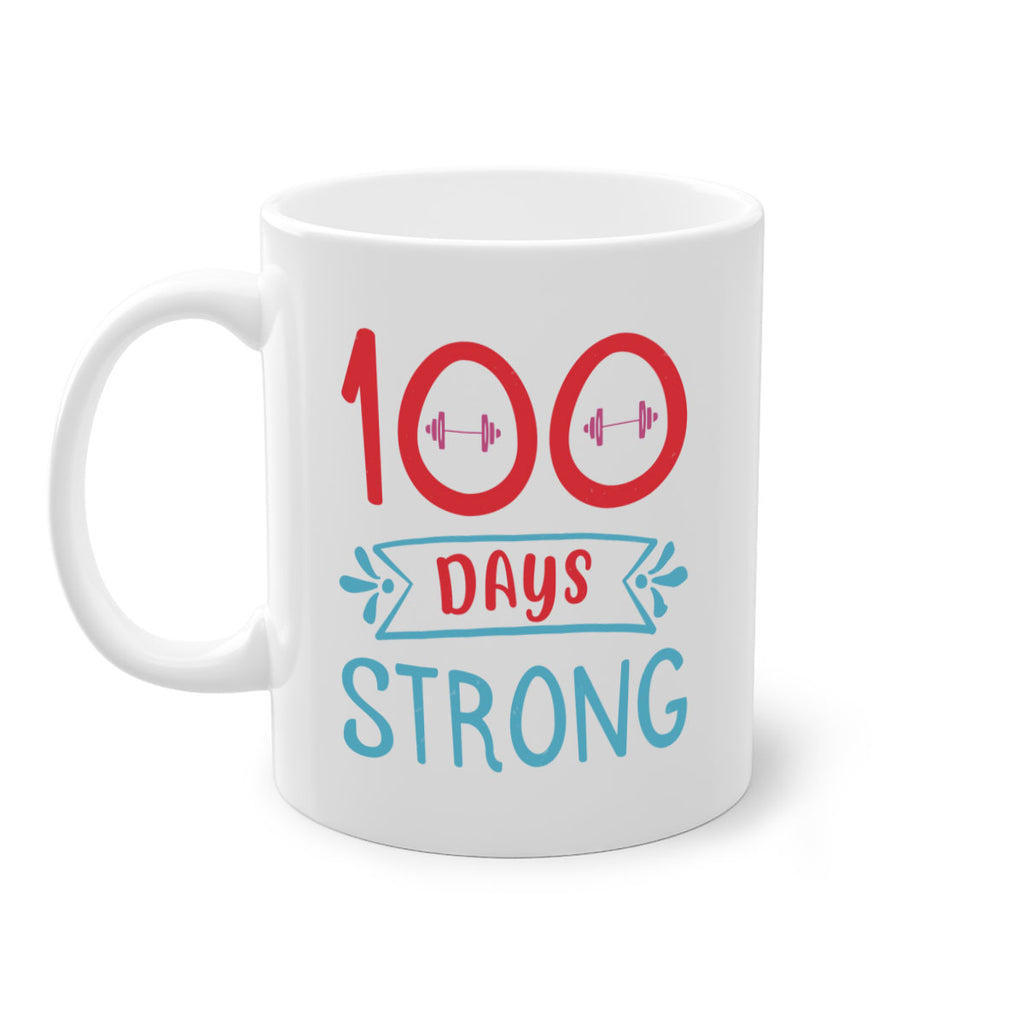 8 days strong 48#- 100 days-Mug / Coffee Cup