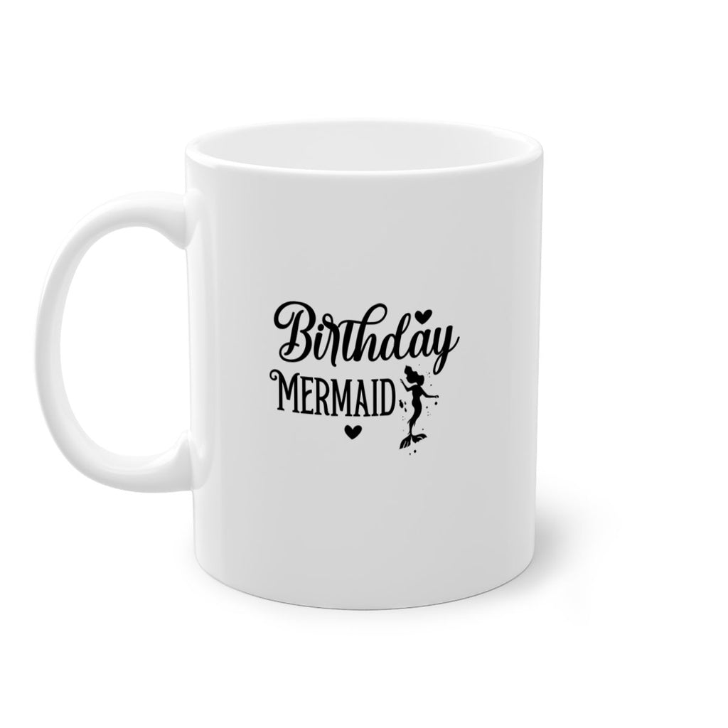Birthday Mermaid 72#- mermaid-Mug / Coffee Cup
