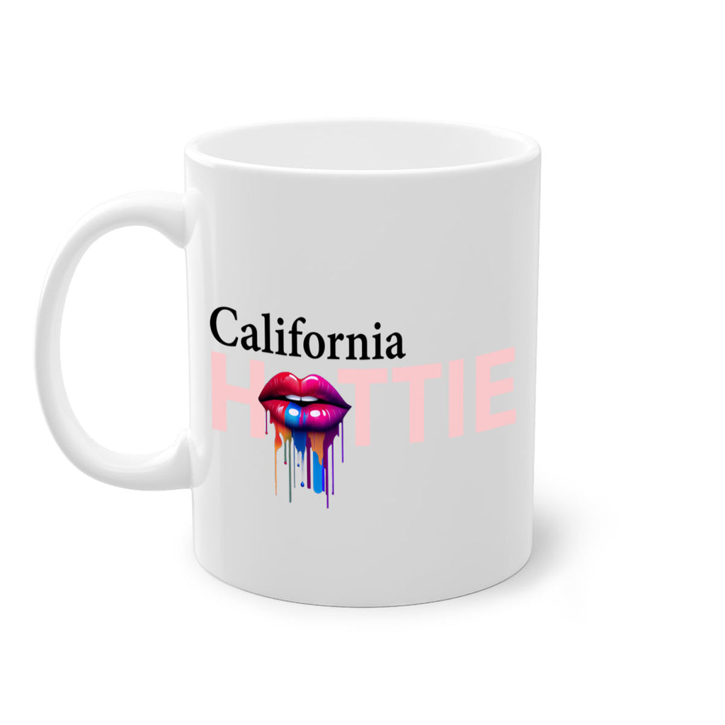 California Hottie with dripping lips 5#- Hottie Collection-Mug / Coffee Cup