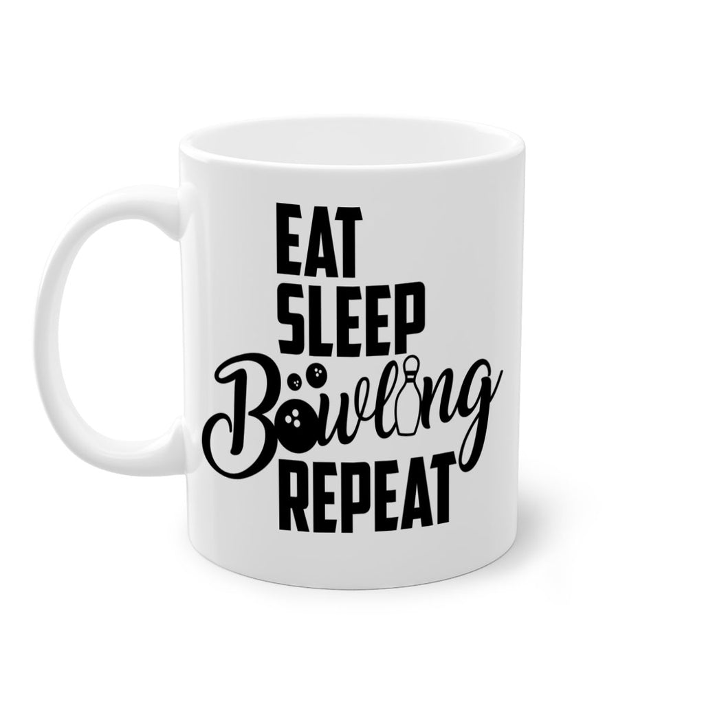 Eat Sleep Bowling Repeat 1322#- bowling-Mug / Coffee Cup