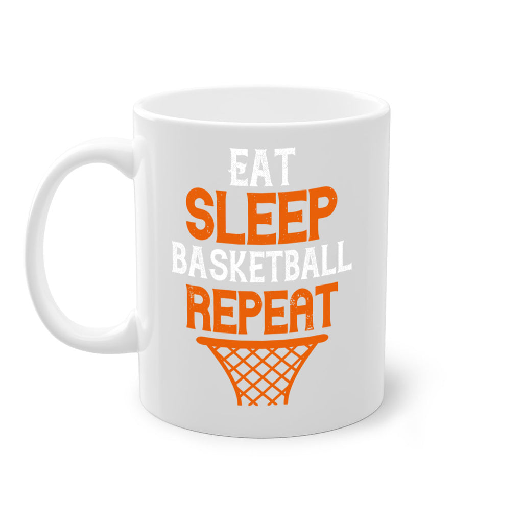 Eat more sleep basketball repeat 2350#- basketball-Mug / Coffee Cup