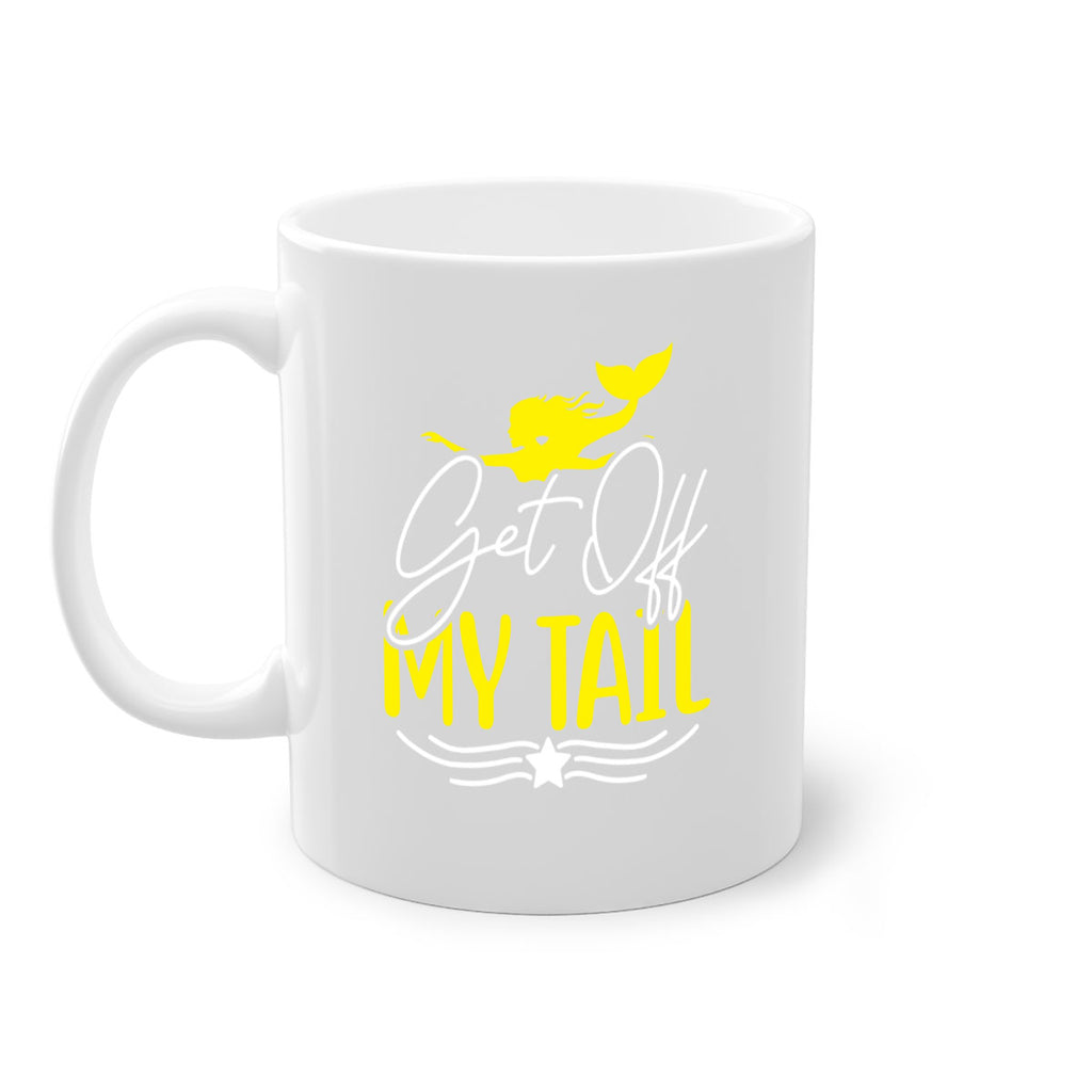 Get off My Tail 170#- mermaid-Mug / Coffee Cup