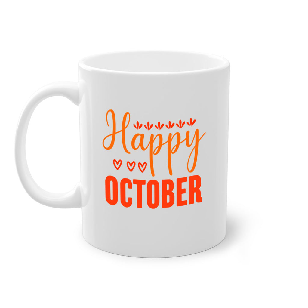 Happy October Design 237#- fall-Mug / Coffee Cup