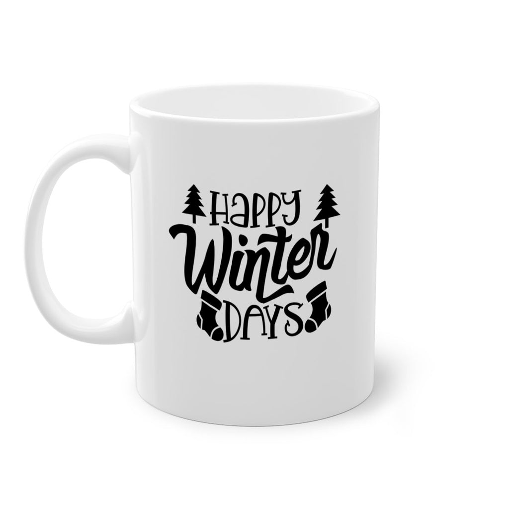Happy Winter Days 122#- winter-Mug / Coffee Cup