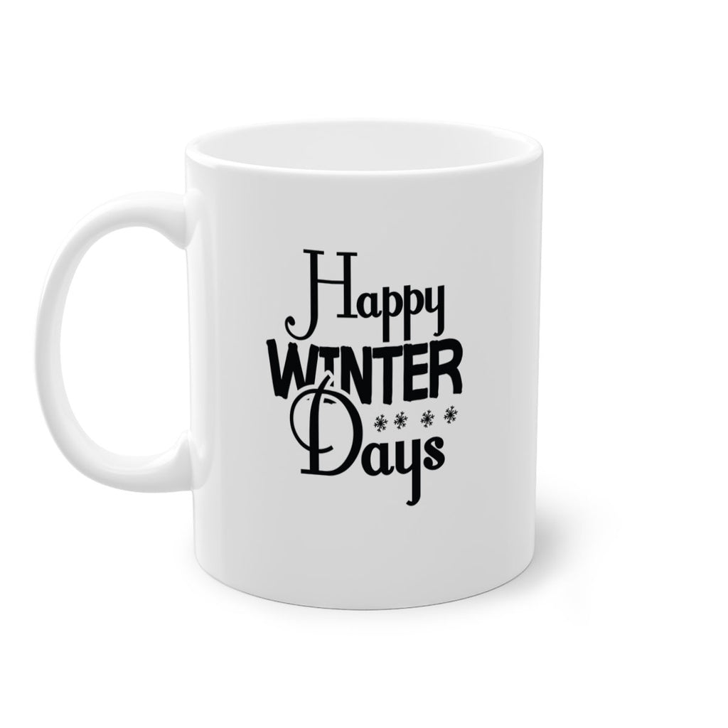 Happy Winter Days 128#- winter-Mug / Coffee Cup