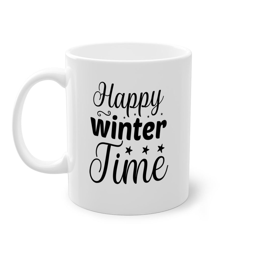 Happy Winter Time 133#- winter-Mug / Coffee Cup