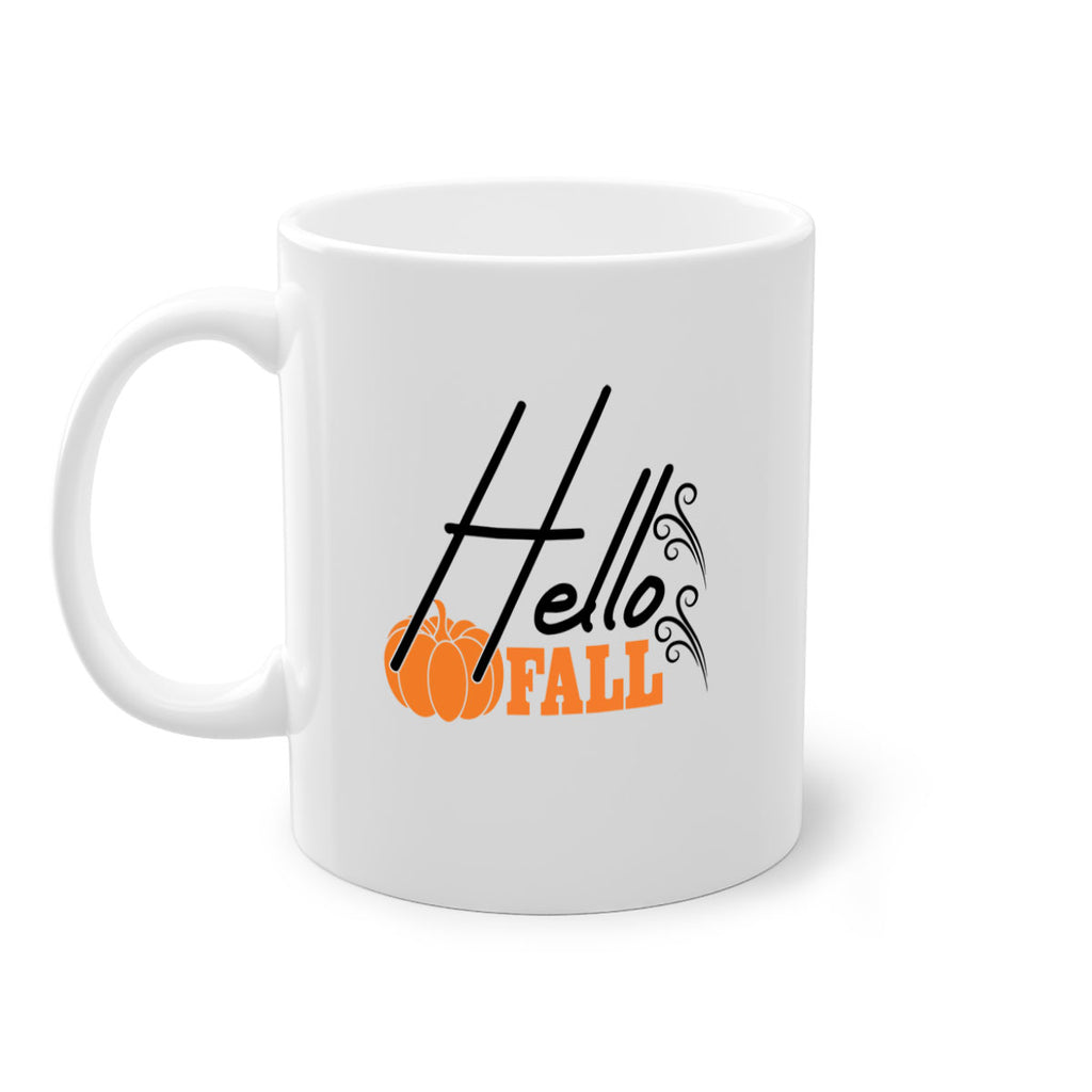Hello Fall 281#- fall-Mug / Coffee Cup