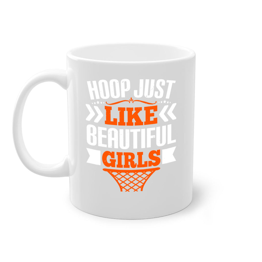 Hoop just like beautiful girls 1179#- basketball-Mug / Coffee Cup