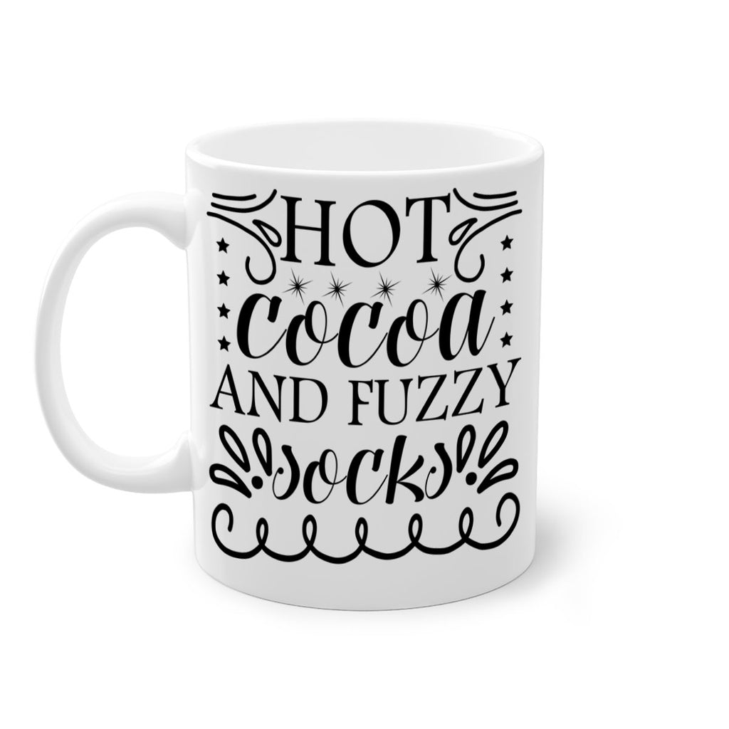Hot Cocoa and Fuzzy Socks 217#- winter-Mug / Coffee Cup