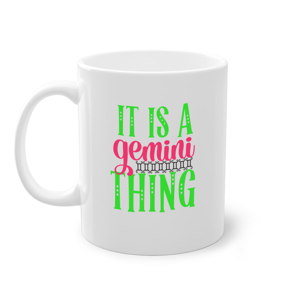 It is a gemini thing 254#- zodiac-Mug / Coffee Cup