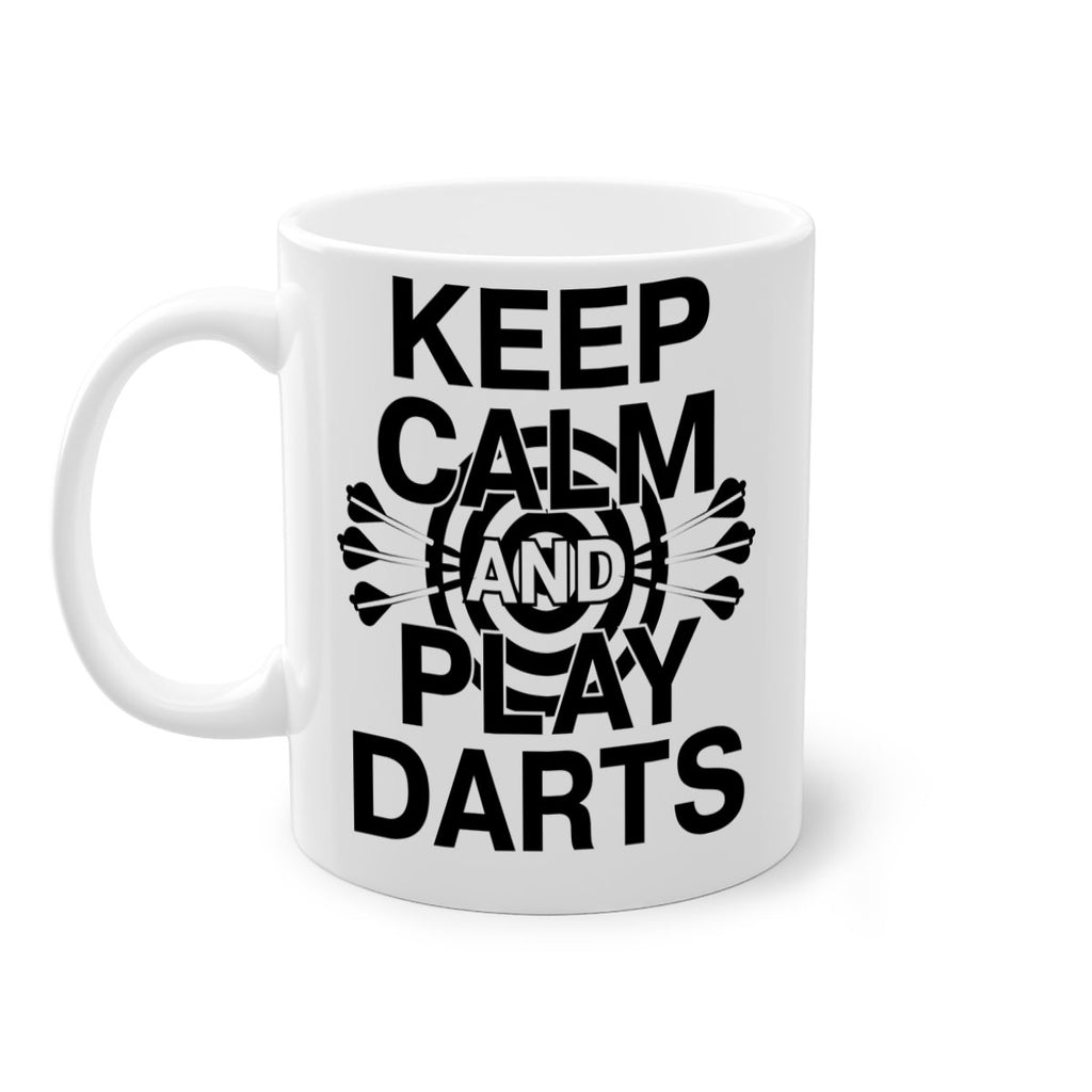 Keep calm And play Darts 961#- darts-Mug / Coffee Cup