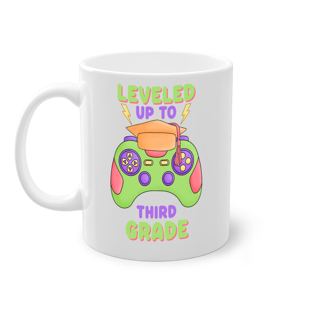 Leveled up to 3rd Grade 15#- Third Grade-Mug / Coffee Cup
