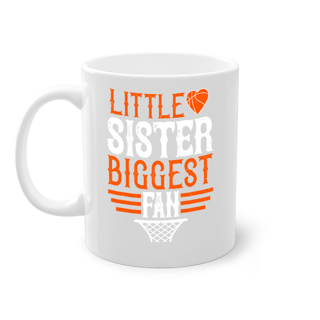 Little sister biggest fan 2003#- basketball-Mug / Coffee Cup