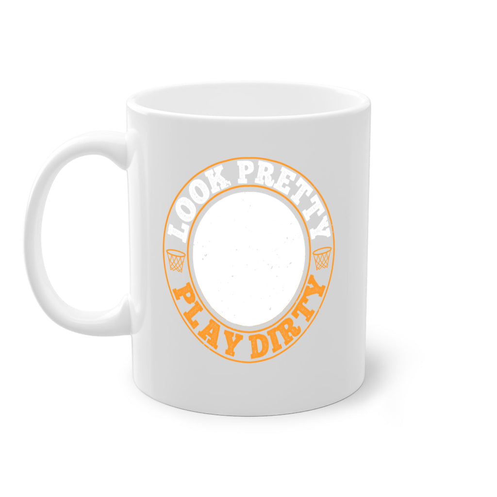 Look pretty Play dirty 1945#- basketball-Mug / Coffee Cup
