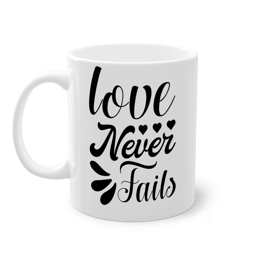 Love Never Fails 316#- winter-Mug / Coffee Cup
