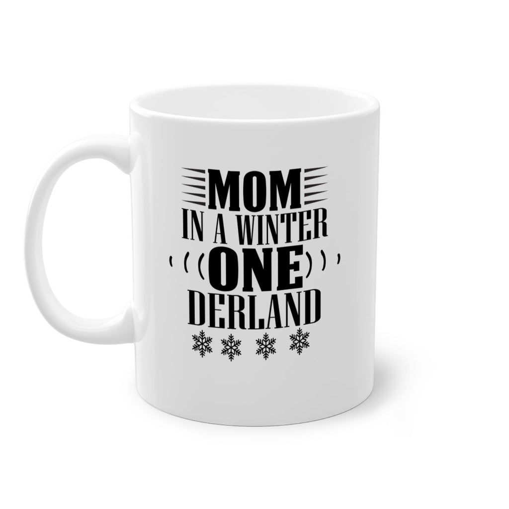 MOM IN A WINTER ONE DERLAND 322#- winter-Mug / Coffee Cup