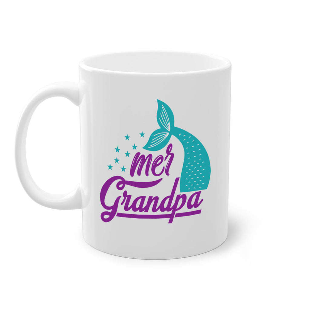 Mer Grandpa 329#- mermaid-Mug / Coffee Cup