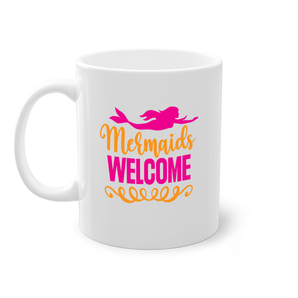Mermaids Welcome 472#- mermaid-Mug / Coffee Cup