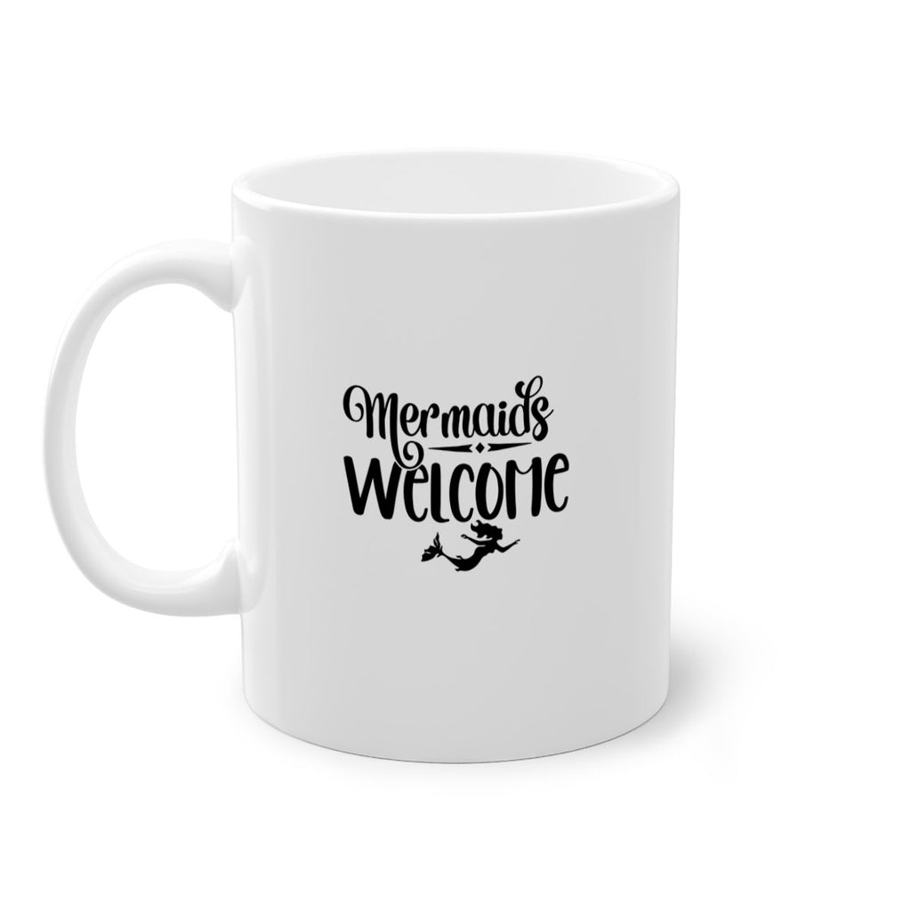 Mermaids Welcome 473#- mermaid-Mug / Coffee Cup