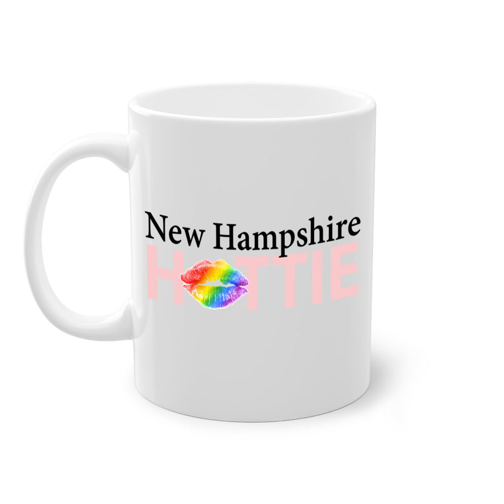 New Hampshire Hottie with rainbow lips 29#- Hottie Collection-Mug / Coffee Cup