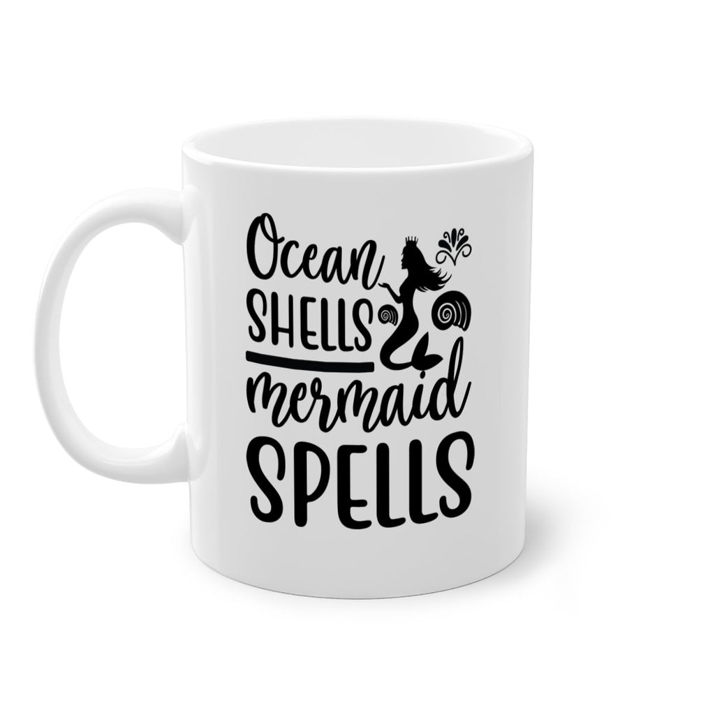 Ocean shells mermaid spells 522#- mermaid-Mug / Coffee Cup
