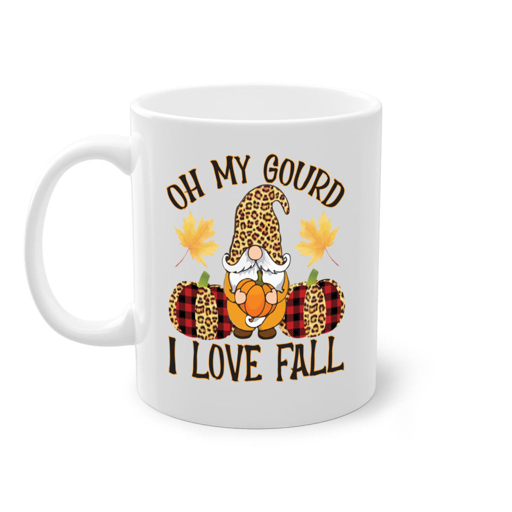 Oh My Gourd I Love Fall 456#- fall-Mug / Coffee Cup
