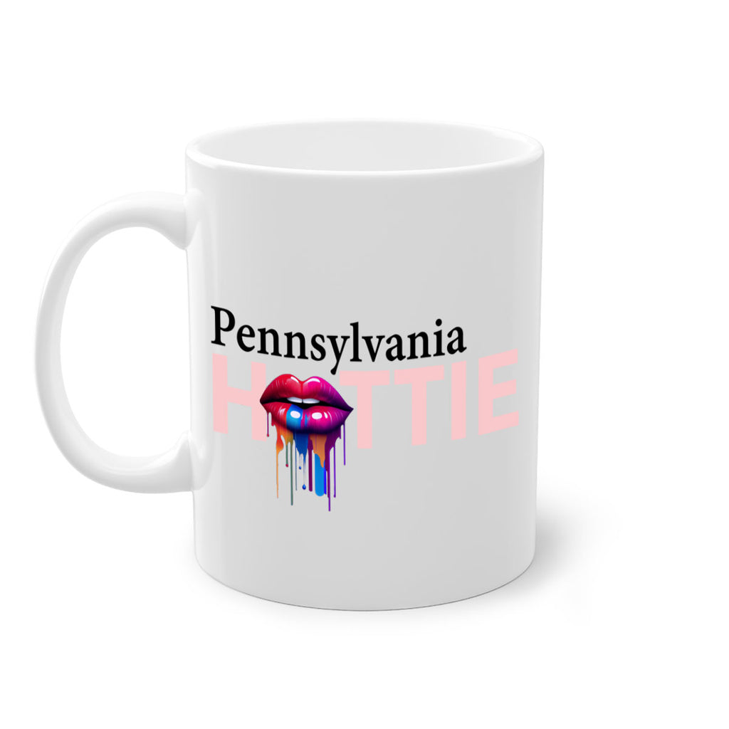 Pennsylvania Hottie with dripping lips 38#- Hottie Collection-Mug / Coffee Cup