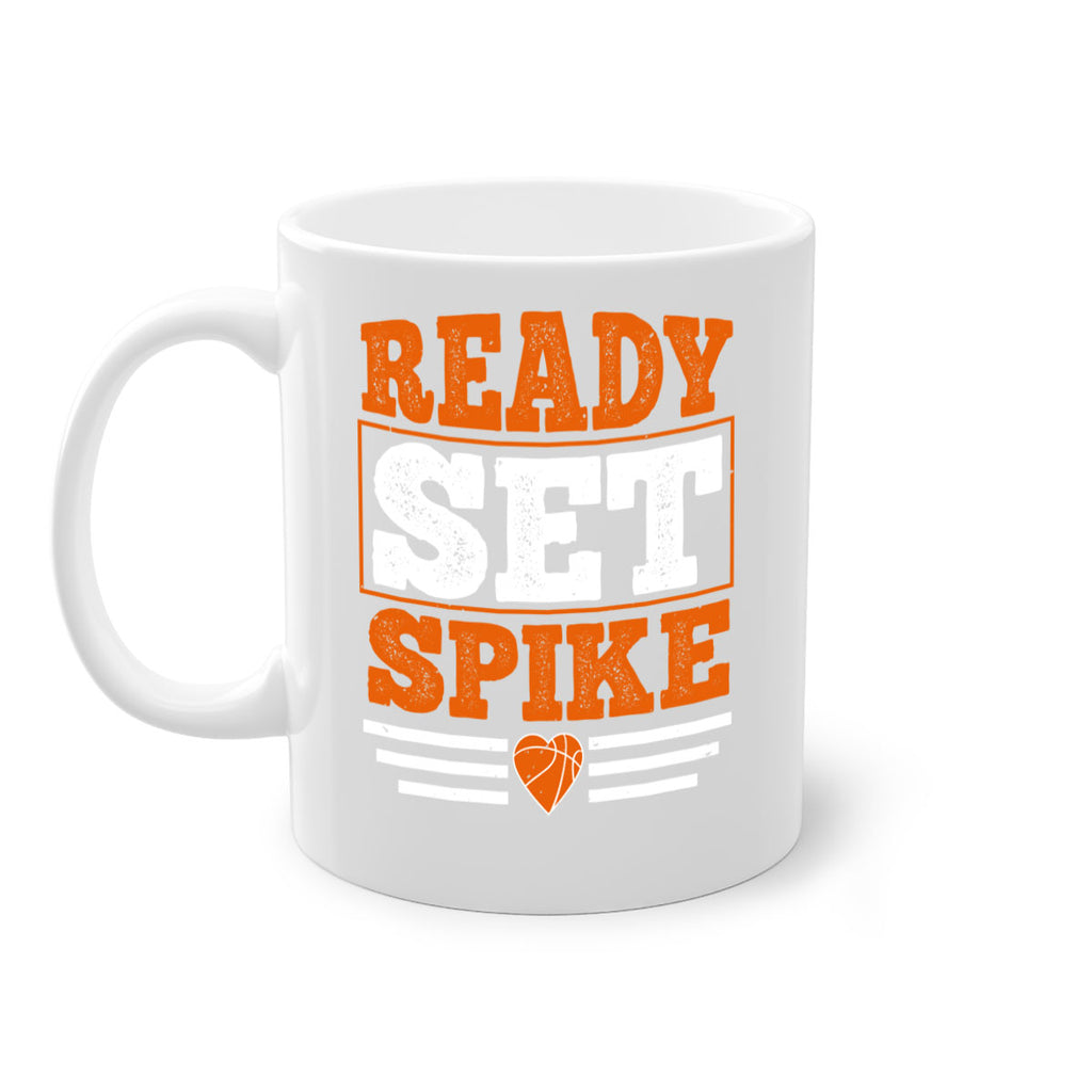 Ready set spike 557#- basketball-Mug / Coffee Cup