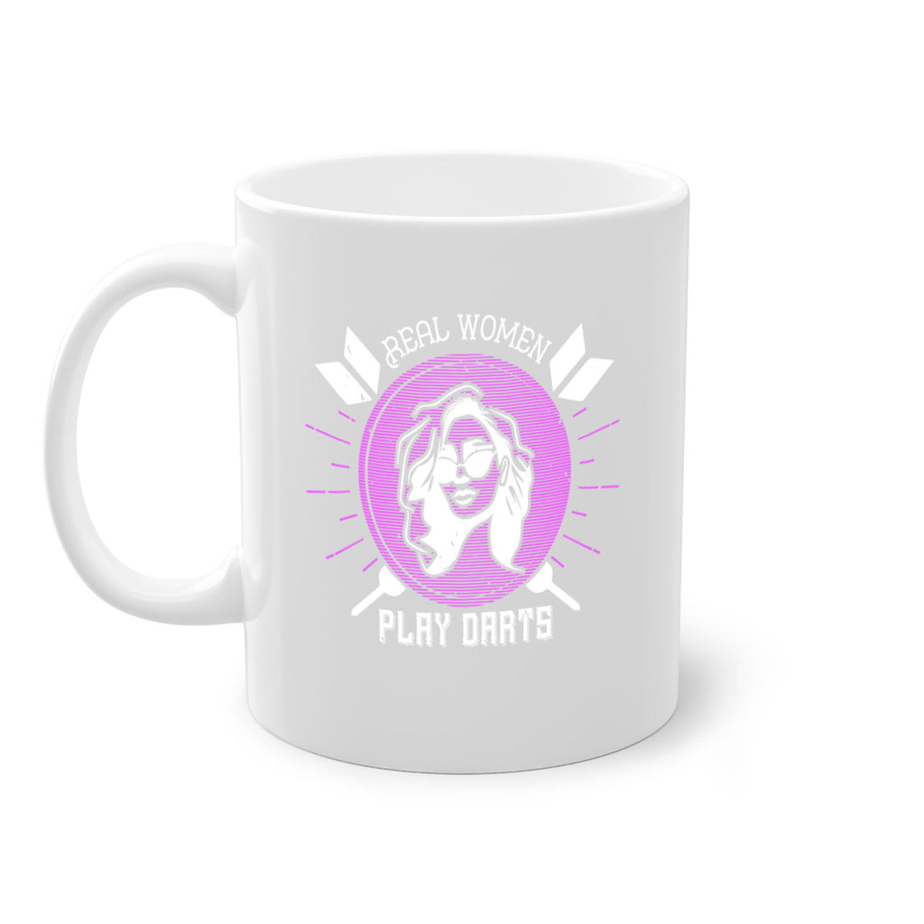 Real women play darts 1855#- darts-Mug / Coffee Cup