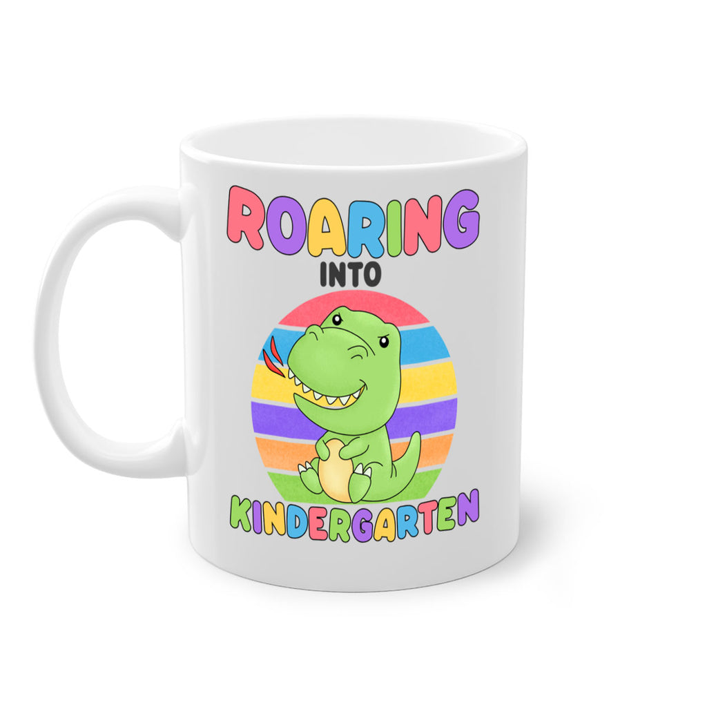 Roaring to Kindergarten Trex 19#- Kindergarten-Mug / Coffee Cup